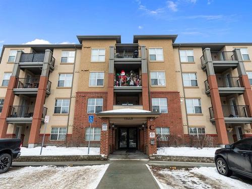 109 11449 Ellerslie Road, Edmonton, AB - Outdoor With Balcony With Facade