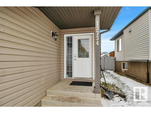 13734 37 Street Nw, Edmonton, AB - Outdoor With Deck Patio Veranda With Exterior