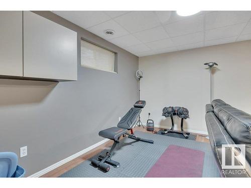 13734 37 Street Nw, Edmonton, AB - Indoor Photo Showing Gym Room