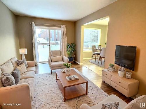 2216 38 Street, Edmonton, AB - Indoor Photo Showing Living Room