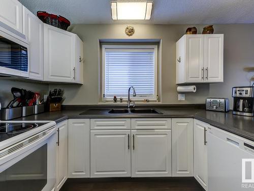 5204 138A Avenue, Edmonton, AB - Indoor Photo Showing Kitchen With Double Sink