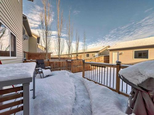 2900 Maple Way, Edmonton, AB - Outdoor With Deck Patio Veranda With Exterior