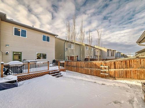 2900 Maple Way, Edmonton, AB - Outdoor With Deck Patio Veranda With Exterior