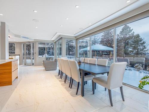 4 Whitemud Place, Edmonton, AB - Indoor Photo Showing Dining Room