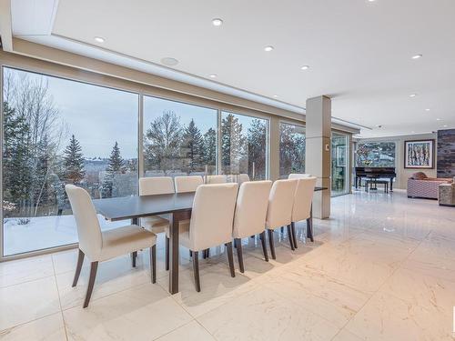 4 Whitemud Place, Edmonton, AB - Indoor Photo Showing Dining Room