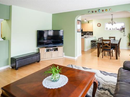 405 85 Street, Edmonton, AB - Indoor Photo Showing Living Room