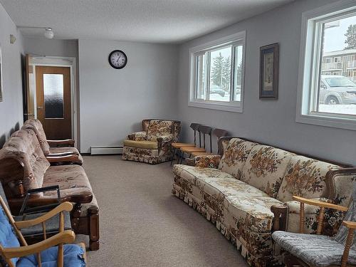 201 11045 132 Street, Edmonton, AB - Indoor Photo Showing Living Room