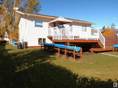 5215 49 Avenue, Onoway, AB - Outdoor With Deck Patio Veranda With Exterior