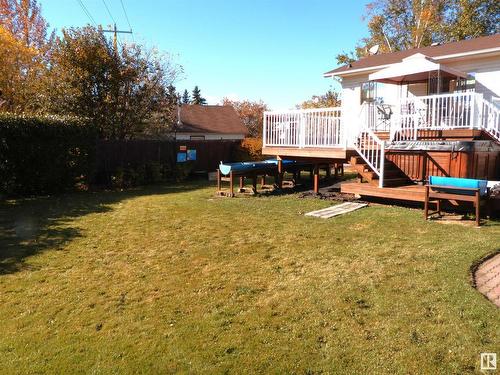 5215 49 Avenue, Onoway, AB - Outdoor With Deck Patio Veranda