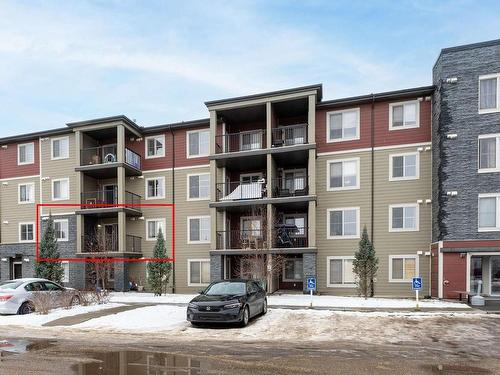 204 3315 James Mowatt Trail, Edmonton, AB - Outdoor With Balcony With Facade