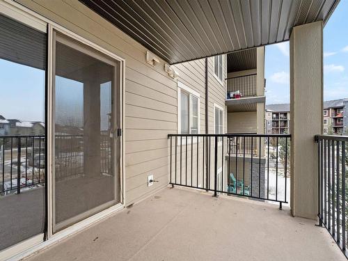 204 3315 James Mowatt Trail, Edmonton, AB - Outdoor With Balcony With Exterior