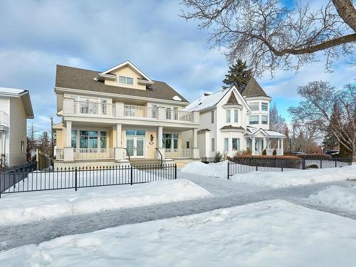 7808 Jasper Avenue, Edmonton, AB - Outdoor With Balcony With Facade