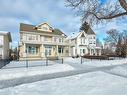 7808 Jasper Avenue, Edmonton, AB  - Outdoor With Balcony With Facade 