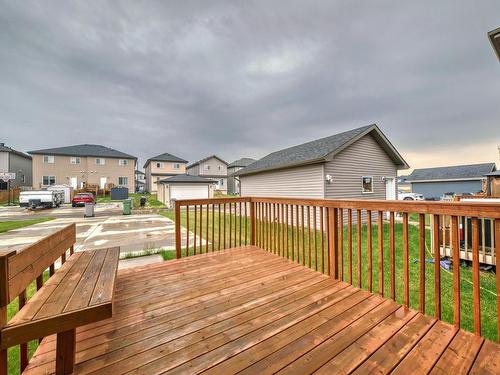 4705 36 Street, Beaumont, AB - Outdoor With Deck Patio Veranda With Exterior