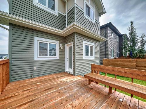 4705 36 Street, Beaumont, AB - Outdoor With Deck Patio Veranda With Exterior