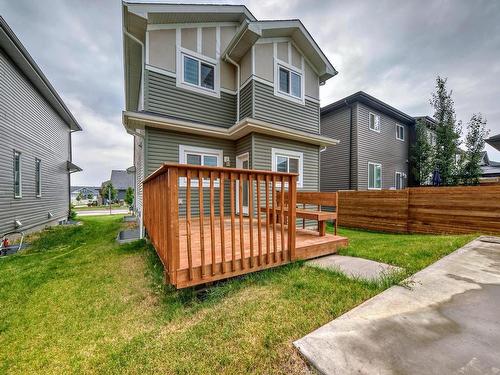 4705 36 Street, Beaumont, AB - Outdoor With Deck Patio Veranda