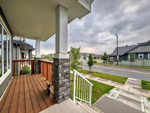 4705 36 Street, Beaumont, AB - Outdoor With Deck Patio Veranda With Exterior