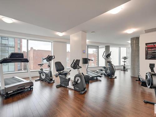 601 11969 Jasper Avenue, Edmonton, AB - Indoor Photo Showing Gym Room