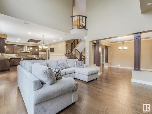 12828 201 Street, Edmonton, AB - Indoor Photo Showing Living Room