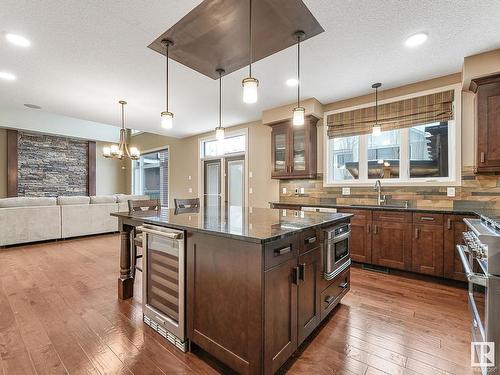 12828 201 Street, Edmonton, AB - Indoor Photo Showing Kitchen With Upgraded Kitchen