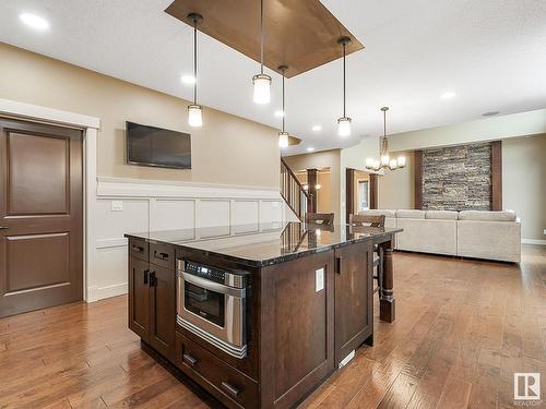 12828 201 Street, Edmonton, AB - Indoor Photo Showing Kitchen With Upgraded Kitchen