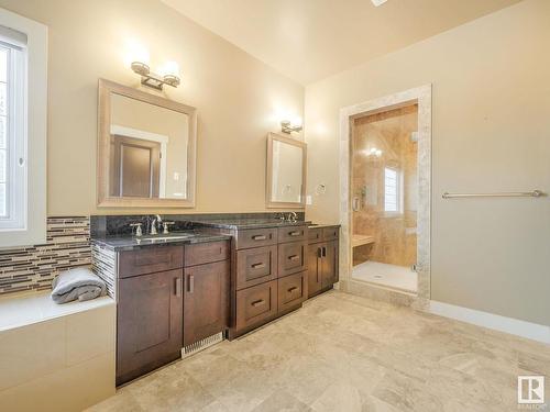 12828 201 Street, Edmonton, AB - Indoor Photo Showing Bathroom