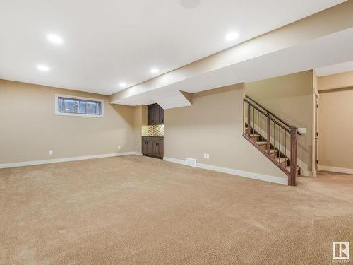 12828 201 Street, Edmonton, AB - Indoor Photo Showing Basement