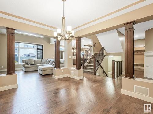 12828 201 Street, Edmonton, AB - Indoor Photo Showing Living Room