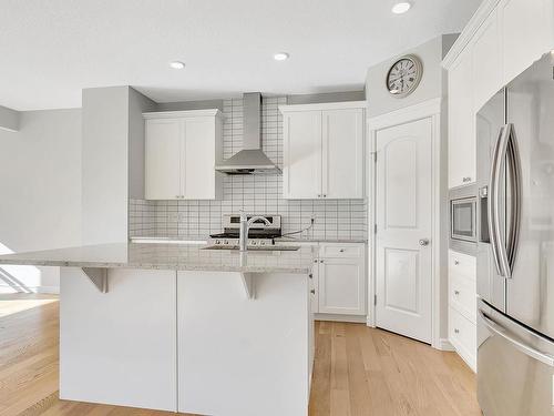 22407 99 Avenue, Edmonton, AB - Indoor Photo Showing Kitchen With Upgraded Kitchen