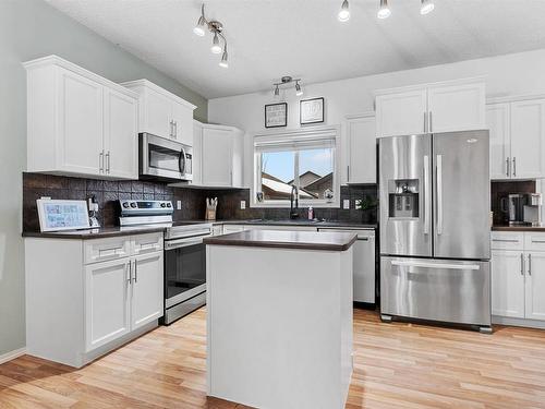 7111 Cardinal Way, Edmonton, AB - Indoor Photo Showing Kitchen