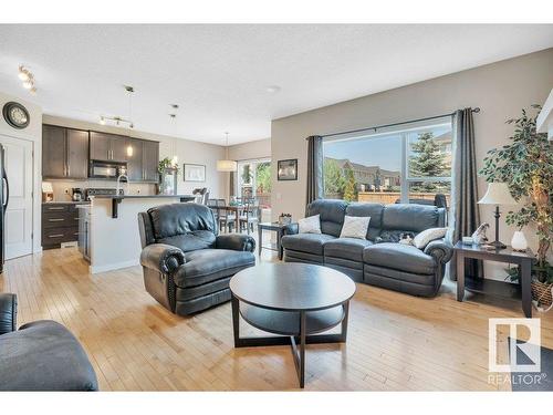 21632 94B Avenue, Edmonton, AB - Indoor Photo Showing Living Room