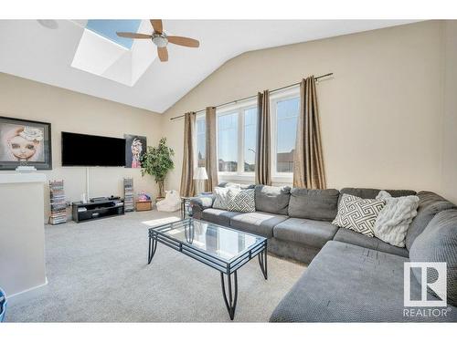 21632 94B Avenue, Edmonton, AB - Indoor Photo Showing Living Room