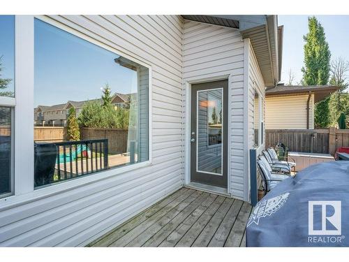 21632 94B Avenue, Edmonton, AB - Outdoor With Deck Patio Veranda With Exterior