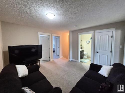 1408 33B Street, Edmonton, AB - Indoor Photo Showing Living Room