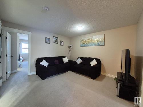 1408 33B Street, Edmonton, AB - Indoor Photo Showing Living Room