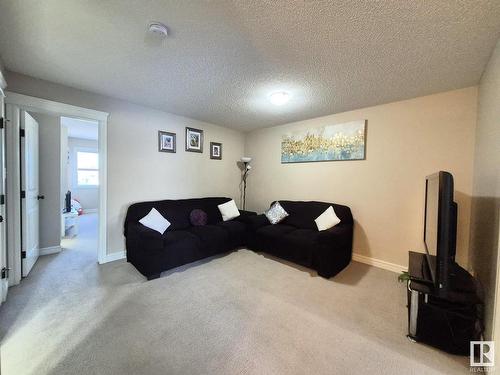 1408 33B Street, Edmonton, AB - Indoor Photo Showing Living Room