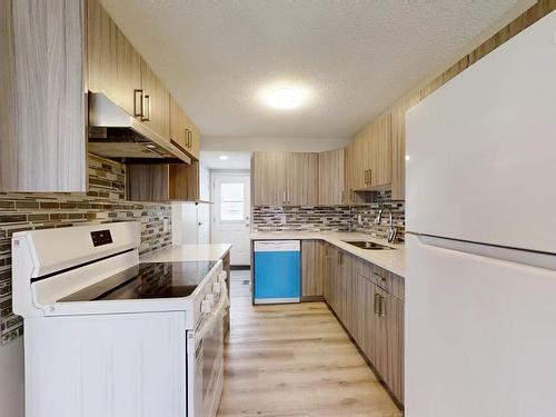 5 1580 Mill Woods Rd E, Edmonton, AB - Indoor Photo Showing Kitchen With Double Sink