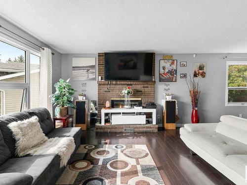 124 Dunluce Road Nw, Edmonton, AB - Indoor Photo Showing Living Room