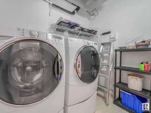 107 1003 Gault Boulevard, Edmonton, AB - Indoor Photo Showing Laundry Room