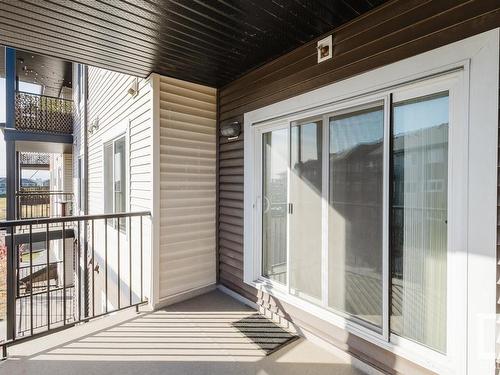 307 142 Ebbers Boulevard, Edmonton, AB - Outdoor With Balcony With Exterior