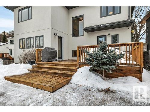 10335 139 Street, Edmonton, AB - Outdoor With Deck Patio Veranda With Exterior