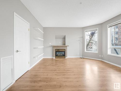 303 8108 109 Street, Edmonton, AB - Indoor With Fireplace