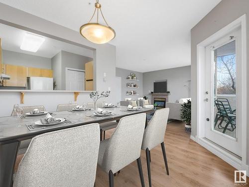 303 8108 109 Street, Edmonton, AB - Indoor Photo Showing Dining Room