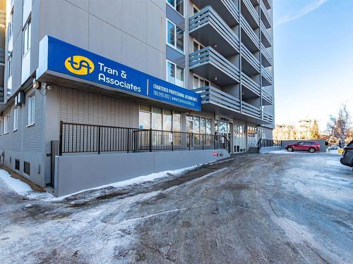 1204 10160 116 Street, Edmonton, AB - Outdoor With Balcony