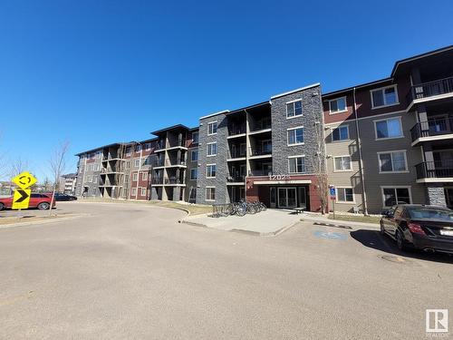 407 12025 22 Avenue, Edmonton, AB - Outdoor With Balcony With Facade