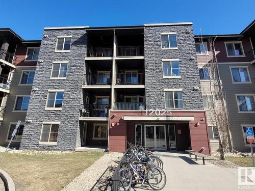 407 12025 22 Avenue, Edmonton, AB - Outdoor With Balcony With Facade