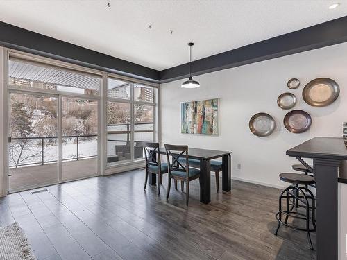 306 9804 101 Street, Edmonton, AB - Indoor Photo Showing Dining Room