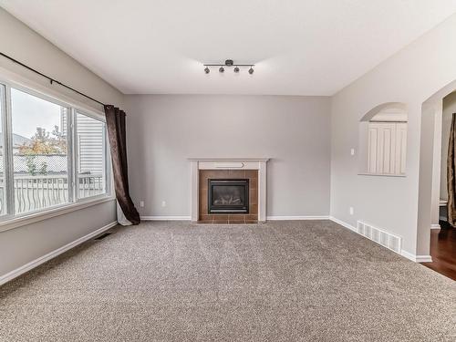 203 Caldwell Way, Edmonton, AB - Indoor With Fireplace