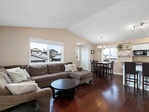 126 Brintnell Boulevard, Edmonton, AB - Indoor Photo Showing Living Room