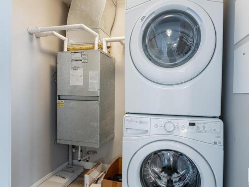 409 5029 Edgemont Boulevard, Edmonton, AB - Indoor Photo Showing Laundry Room